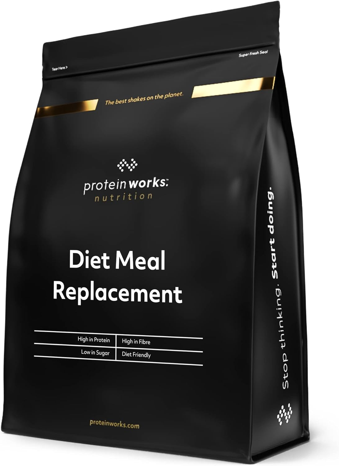 THE PROTEIN WORKS Sustituto De Comida Dietético, Rico En Nutrientes, Chocolate Suave, 500 G