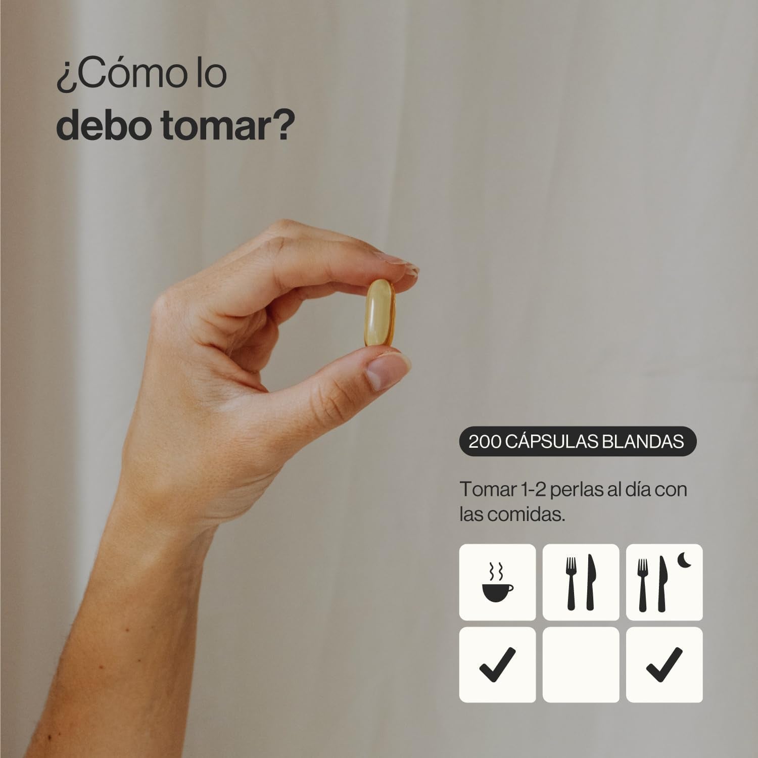 Omega 3 2000Mg Por Dosis Diaria, Máxima Concentración De DHA 500Mg Y EPA 700Mg, Ácidos Grasos De Alta Potencia | Aceite De Pescado Salvaje Con Vitamina E | 200 Cápsulas De Omega-3 | Zenement