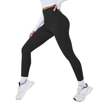 Mallas De Yoga De Cintura Alta Para Mujer, Mallas Deportivas Para Gimnasio, Pantalones Para Correr, Mallas Sexis Para Levantamiento De Glúteos, Mallas Push up Para Gimnasio Y Fitness, 1 Ud. ﻿