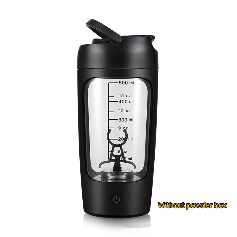 Botella Agitadora De Proteínas De Suero Portátil, Eléctrica, USB, Taza Agitadora Completamente Automática, Recargable, Para Gimnasio, Mezcla De Cócteles Sin BA, 650Ml