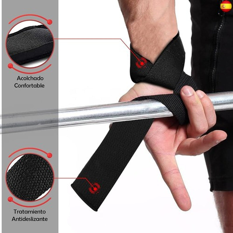 MERCURYAL Straps Gym - Straps Powerlifting - Complemento Para El Gimnasio -