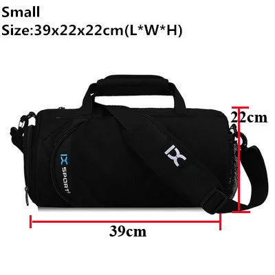 Xc-Multifunctional Gym Bag for Men and Women, Fitness Sports Backpack with Shoe Compartment for Travel and Yoga Training