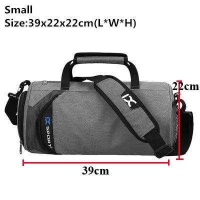 Xc-Multifunctional Gym Bag for Men and Women, Fitness Sports Backpack with Shoe Compartment for Travel and Yoga Training