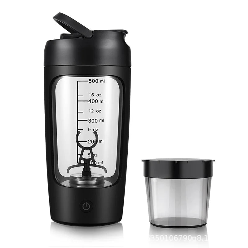 Botella Agitadora De Proteínas De Suero Portátil, Eléctrica, USB, Taza Agitadora Completamente Automática, Recargable, Para Gimnasio, Mezcla De Cócteles Sin BA, 650Ml