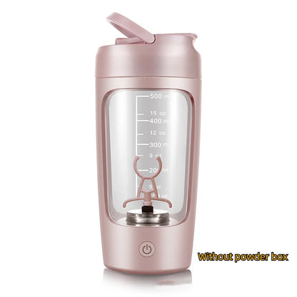 Botella Agitadora De Proteínas De Suero Portátil, Eléctrica, USB, Taza Agitadora Completamente Automática, Recargable, Para Gimnasio, Mezcla De Cócteles Sin BA, 650Ml