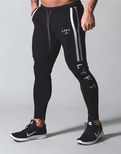 Pantalones Elásticos LYFT PIPING, Pantalones De Chándal Para Hombre, Pantalones Deportivos Para Correr, Pantalones Para Correr, Pantalones Para Hombre, Chándal, Gimnasio, Fitness, Culturismo, Pantalones Para Hombre