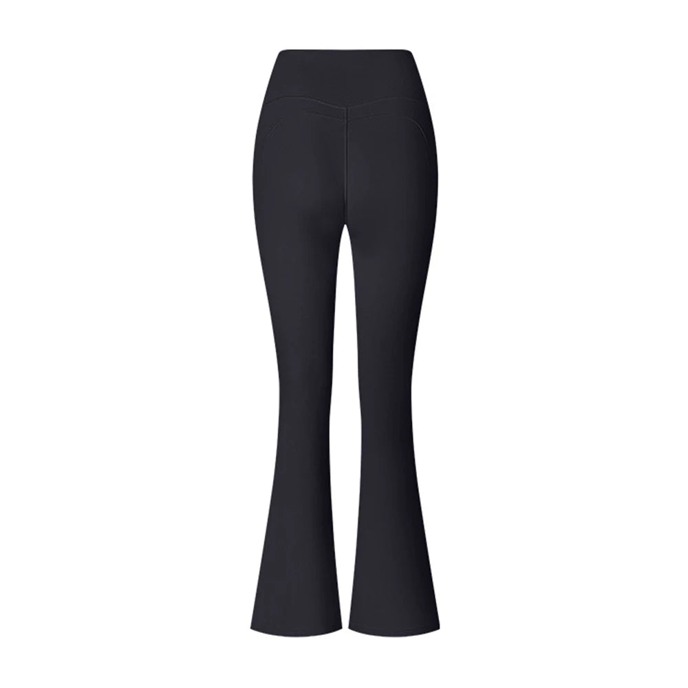 Mallas Acampanadas De Cintura Alta Para Mujer, Pantalones De Yoga Para Gimnasio, Fitness, Entrenamiento, Correr, Mallas Deportivas, Control De Barriga, Pantalones De Pierna Ancha Para Yoga