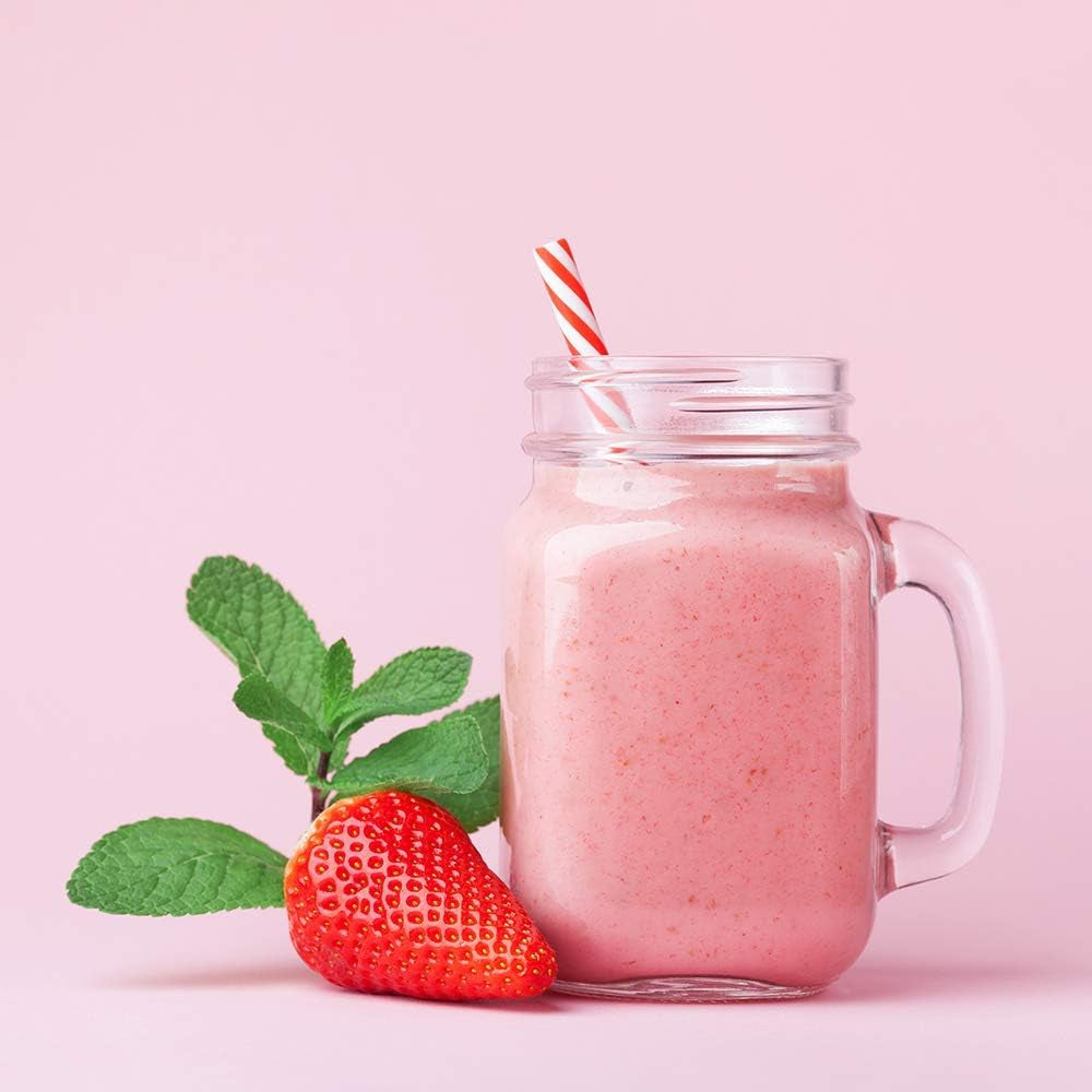 THE PROTEIN WORKS Batido De Desayuno Dietético | Caramel Latte | Desayuno Para Llevar | Alto En Proteínas Y Bajo En Azúcar | 500G