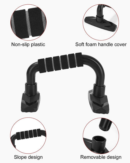 Kureny Equipo De Gimnasio,Kit De Rueda Abdominal Con Push up Bars, Cuerda Para Saltar, Fortalecedor De Mano, Rodilla Mat,Banda De Resistencia,Entrenamiento Muscular Fitness Ejercicio En Casa